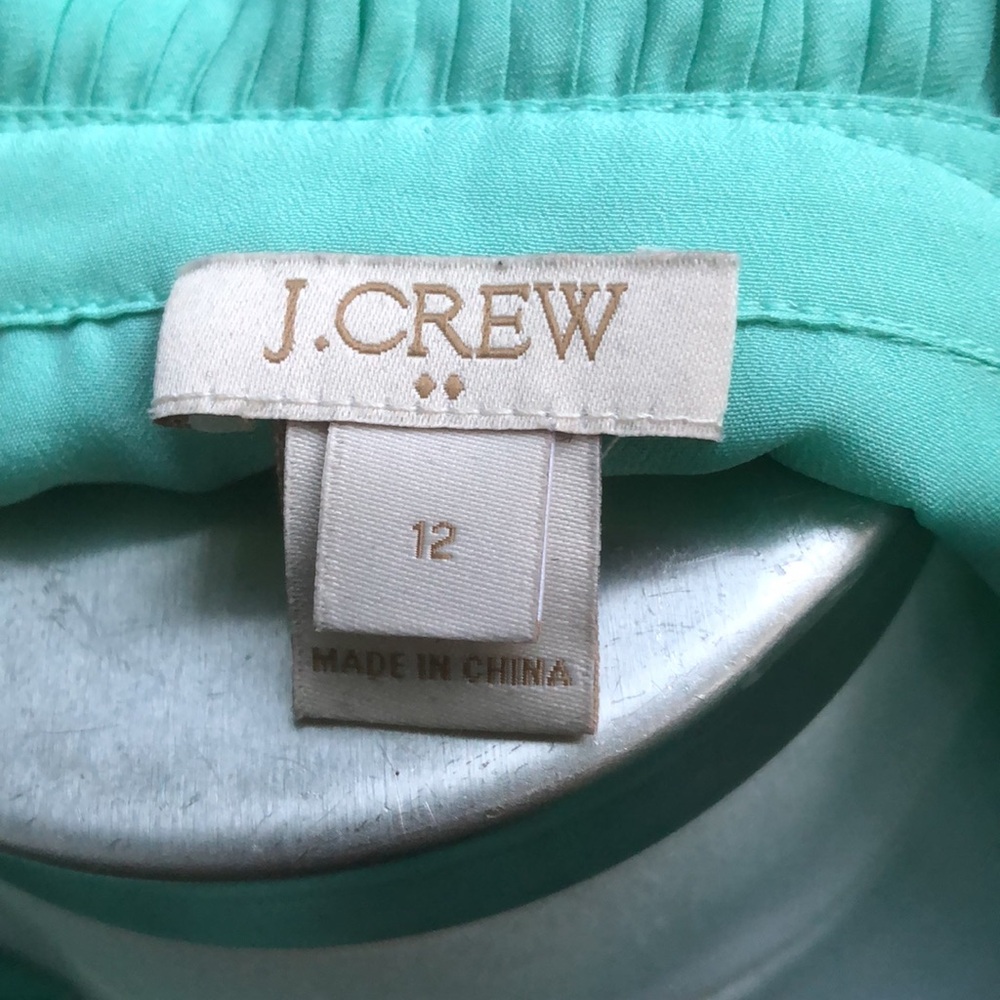 J Crew sleeveless shell sz 12 - Picture 9 of 10